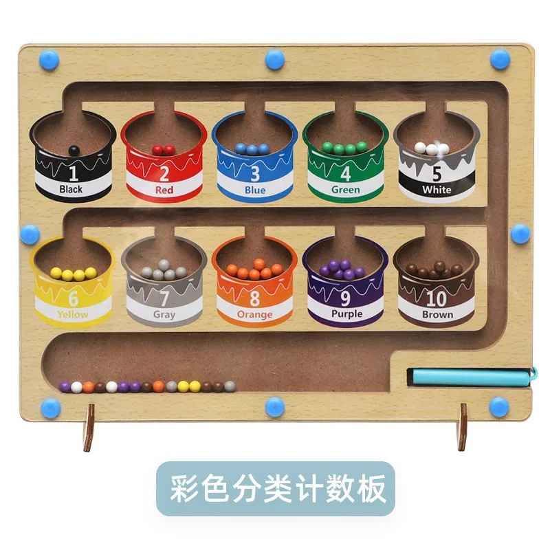 Magnetic Sorting Games Montessori Puzzle Toy
