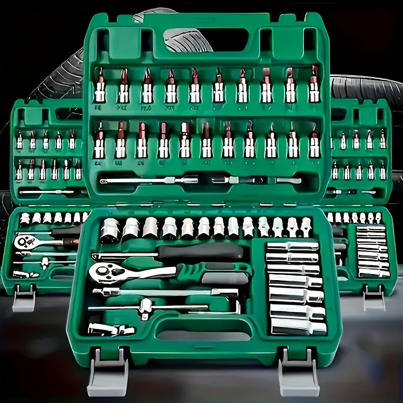 Premium Auto Repair Kit with Stainless Steel Tools