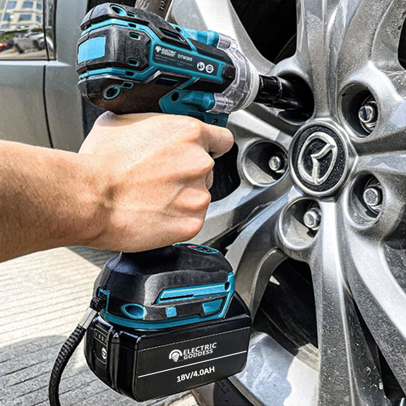 Electric Goddess Brushless Cordless Impact Wrench (For Makita 18V Battery)