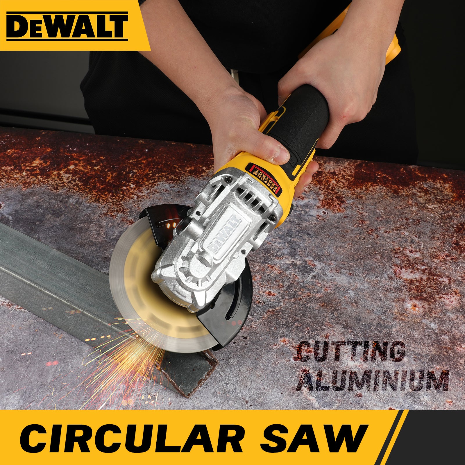 DEWALT DCG405FN Angle Grinder – 18V Brushless Cordless Cutting & Polishing Machine (125mm)
