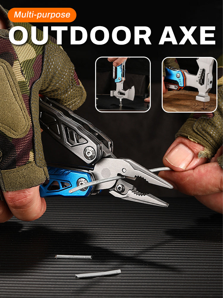 Multi-Tool Axe Hammer Pliers