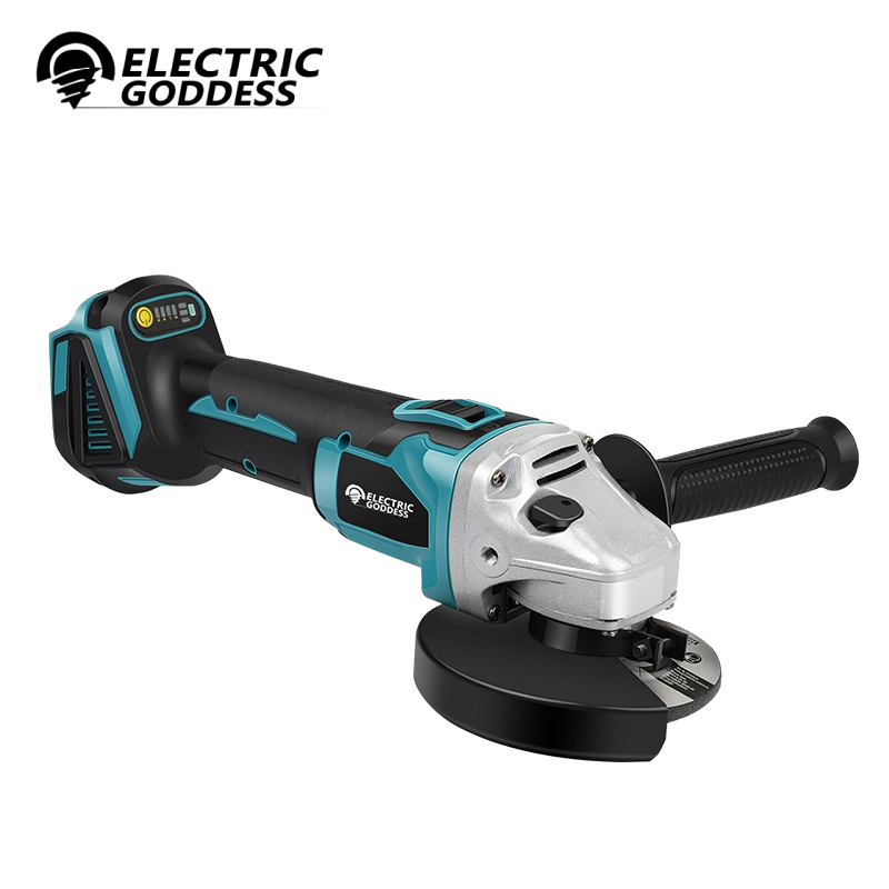 100/125mm 8500RPM Cordless Blue Angle Grinder
