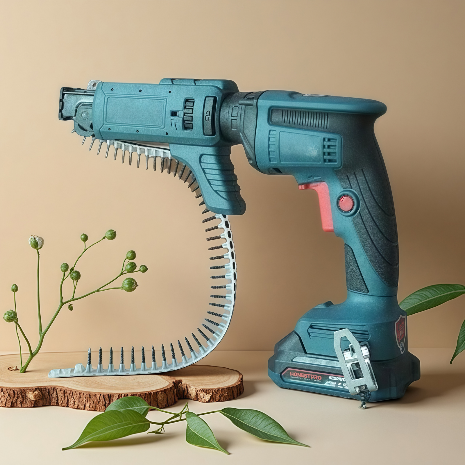 2-in-1 Brushless Electric Lithium Screwdriver & Strip Screw Gun