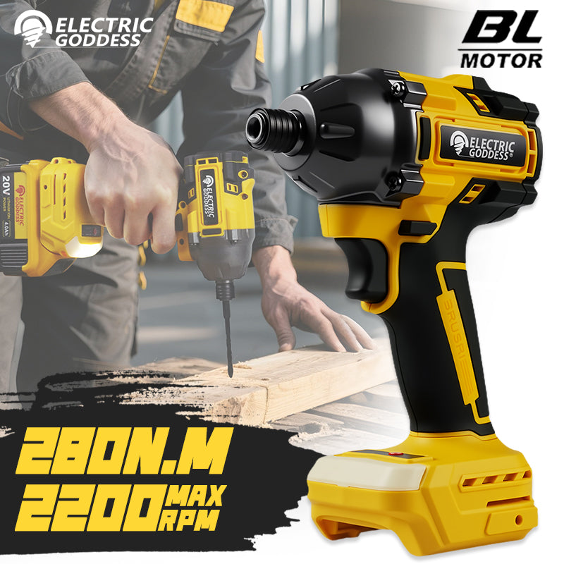 Electric Goddess Brushless Impact Driver 280Nm