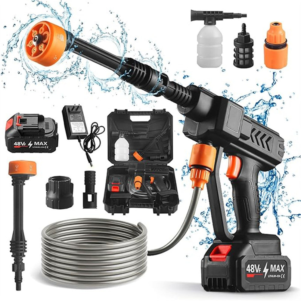 6-in-1 High Pressure Car Wash Water Gun