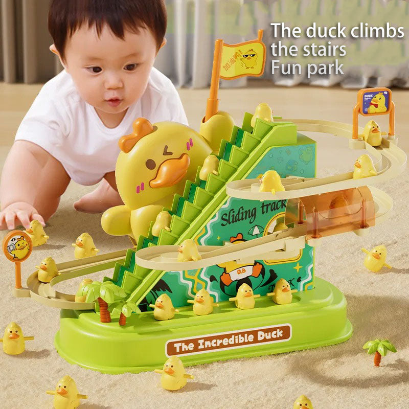 Refueling Duck Stair Climbing Toy