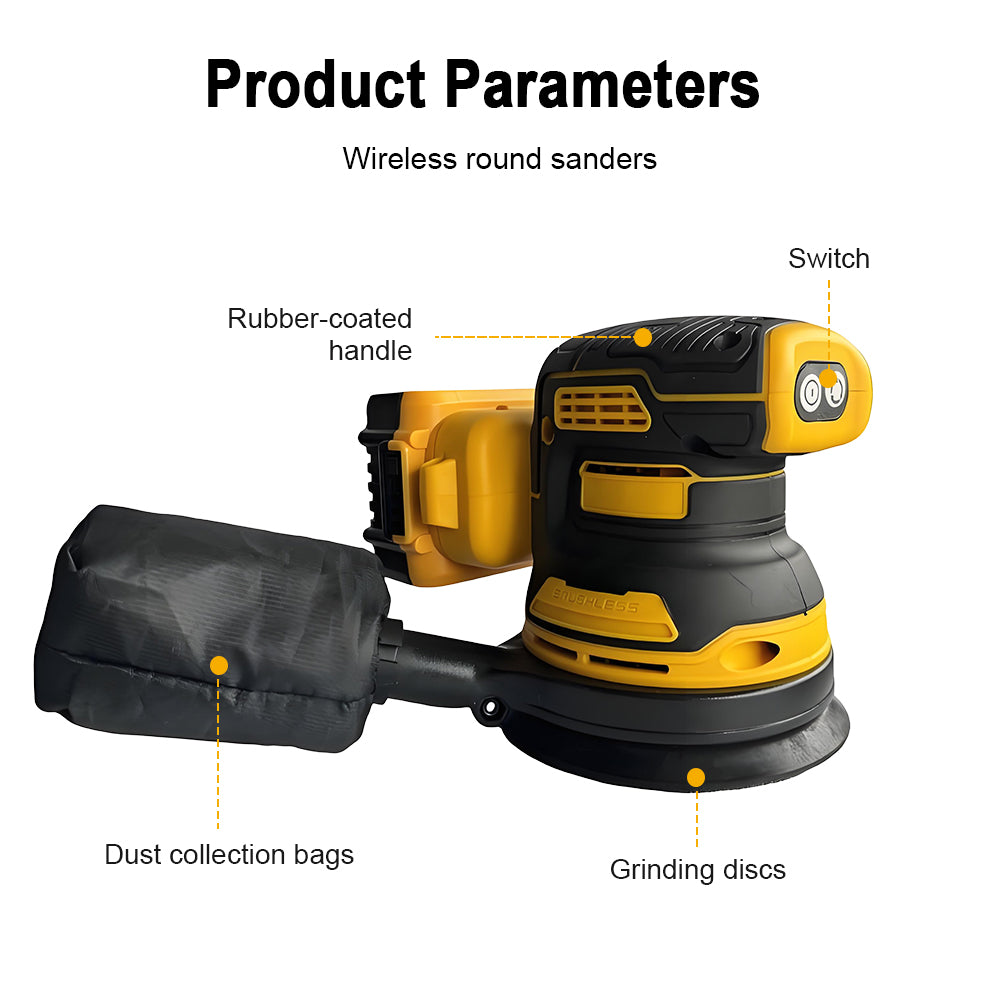 21V Brushless Lithium-Ion Mini Handheld Belt Sander