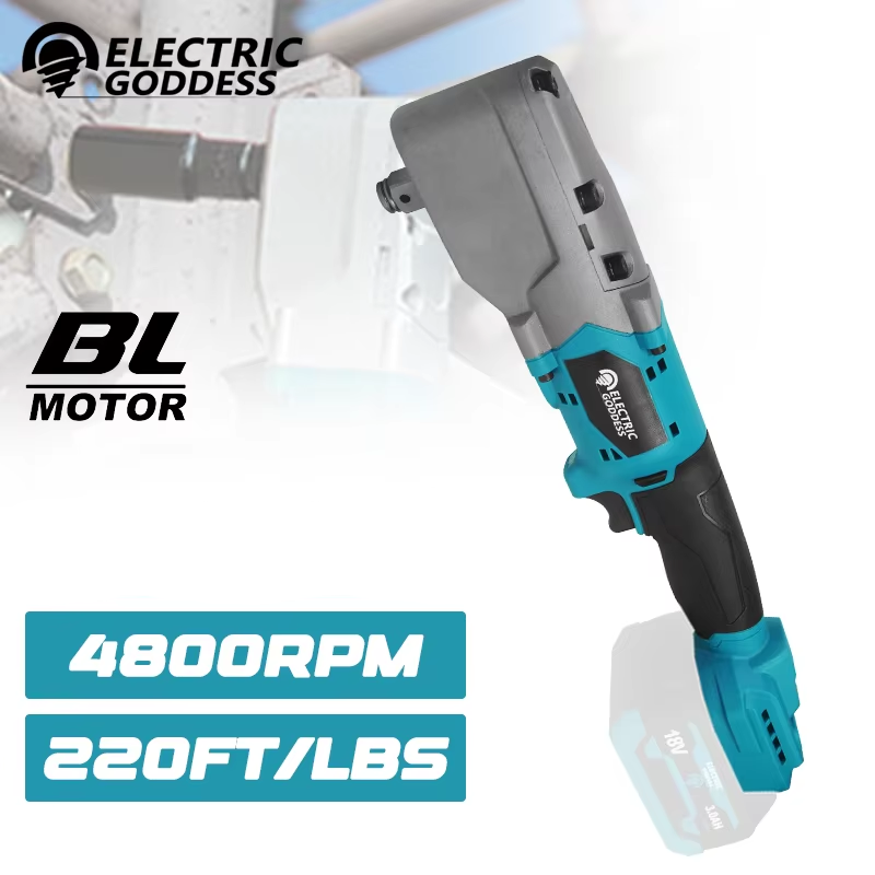 500Nm Cordless Electric Wrench – 4800rpm Brushless Ratchet Wrench