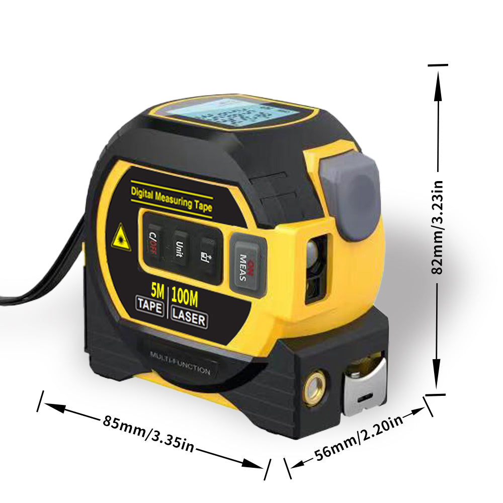 3-in-1 Laser Tape Measure