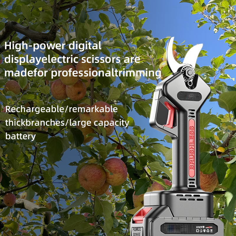Electric Pruner – Rechargeable Lightweight Pruning Shears for Fruit Trees & Gardening