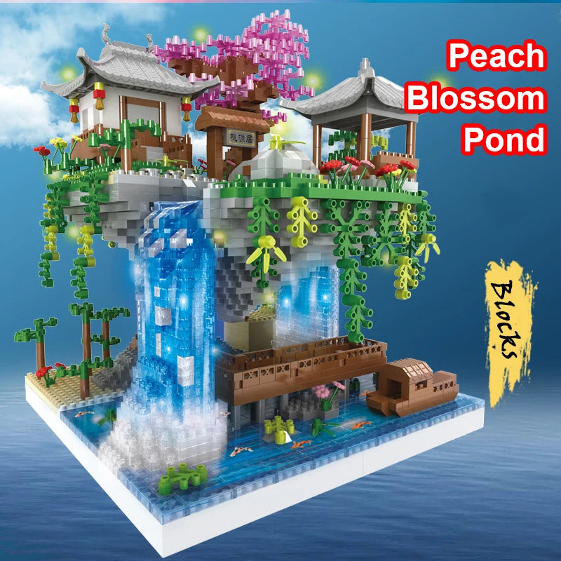 3320 Pcs Tree House Mini Diamond Block