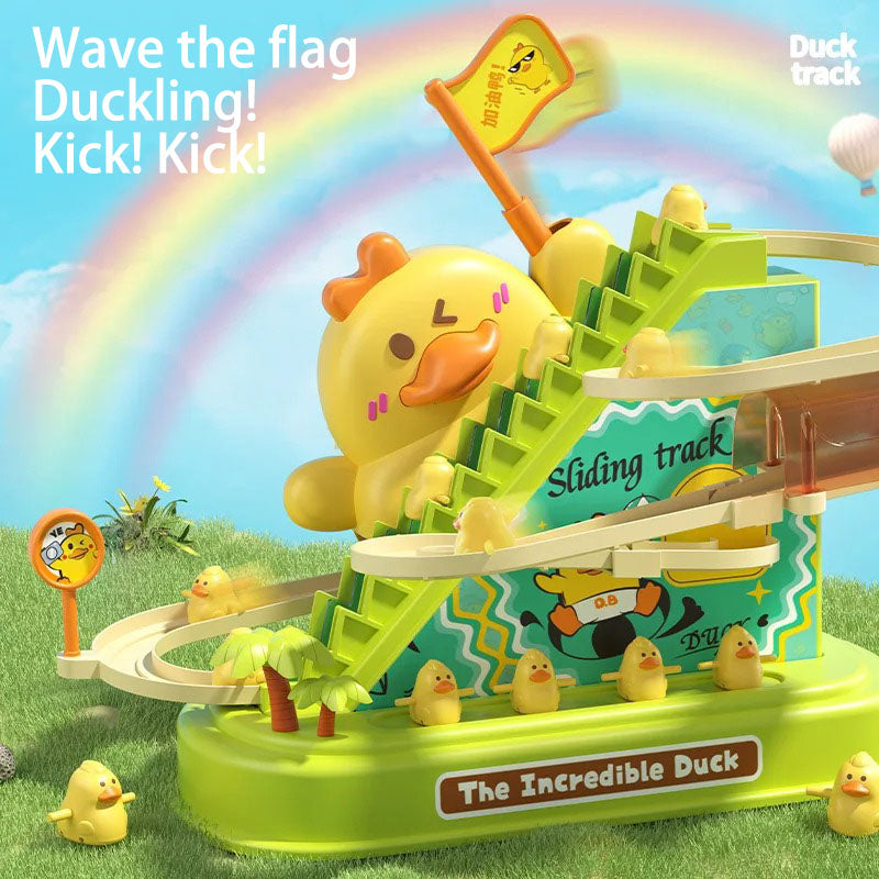 Refueling Duck Stair Climbing Toy