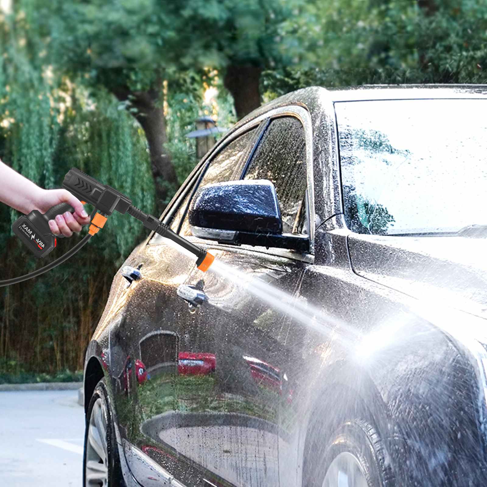 6-in-1 High Pressure Car Wash Water Gun
