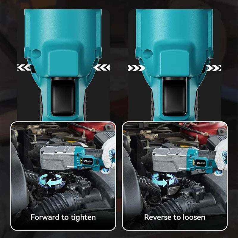 500Nm Cordless Electric Wrench – 4800rpm Brushless Ratchet Wrench