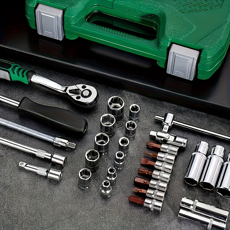 Premium Auto Repair Kit with Stainless Steel Tools