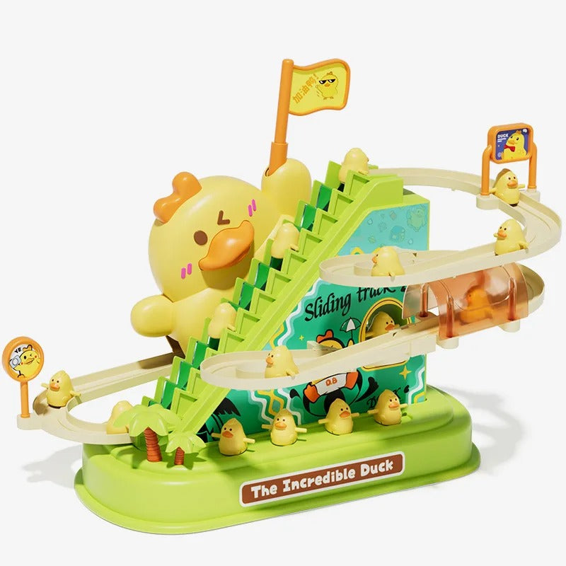 Refueling Duck Stair Climbing Toy