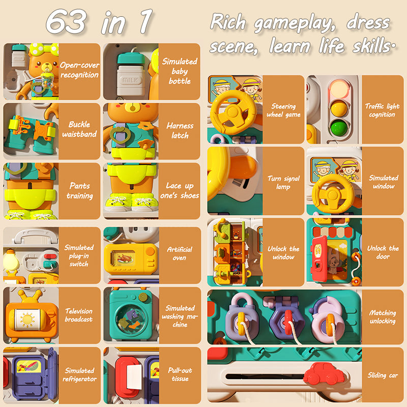 Baby Sensory Busy Board