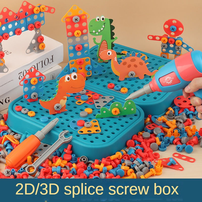 211PCS Child Pretend Repair Toolbox