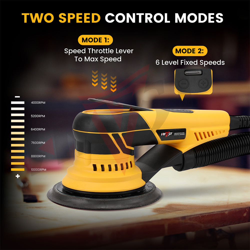 HYVST Electric Random Orbital Sander