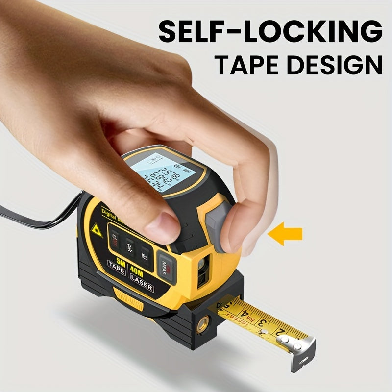 3-in-1 Laser Tape Measure