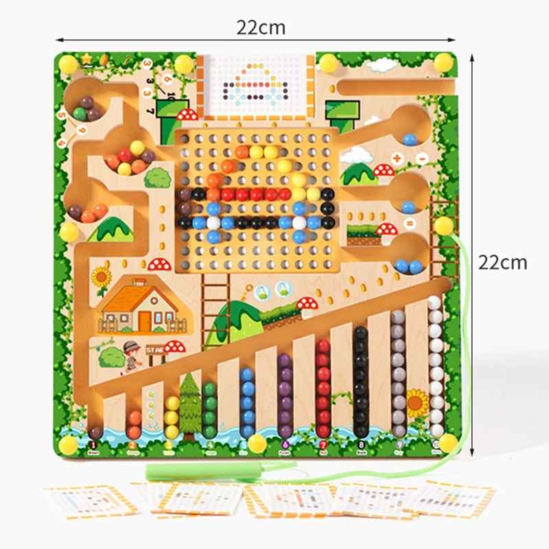 Magnetic Sorting Games Montessori Puzzle Toy