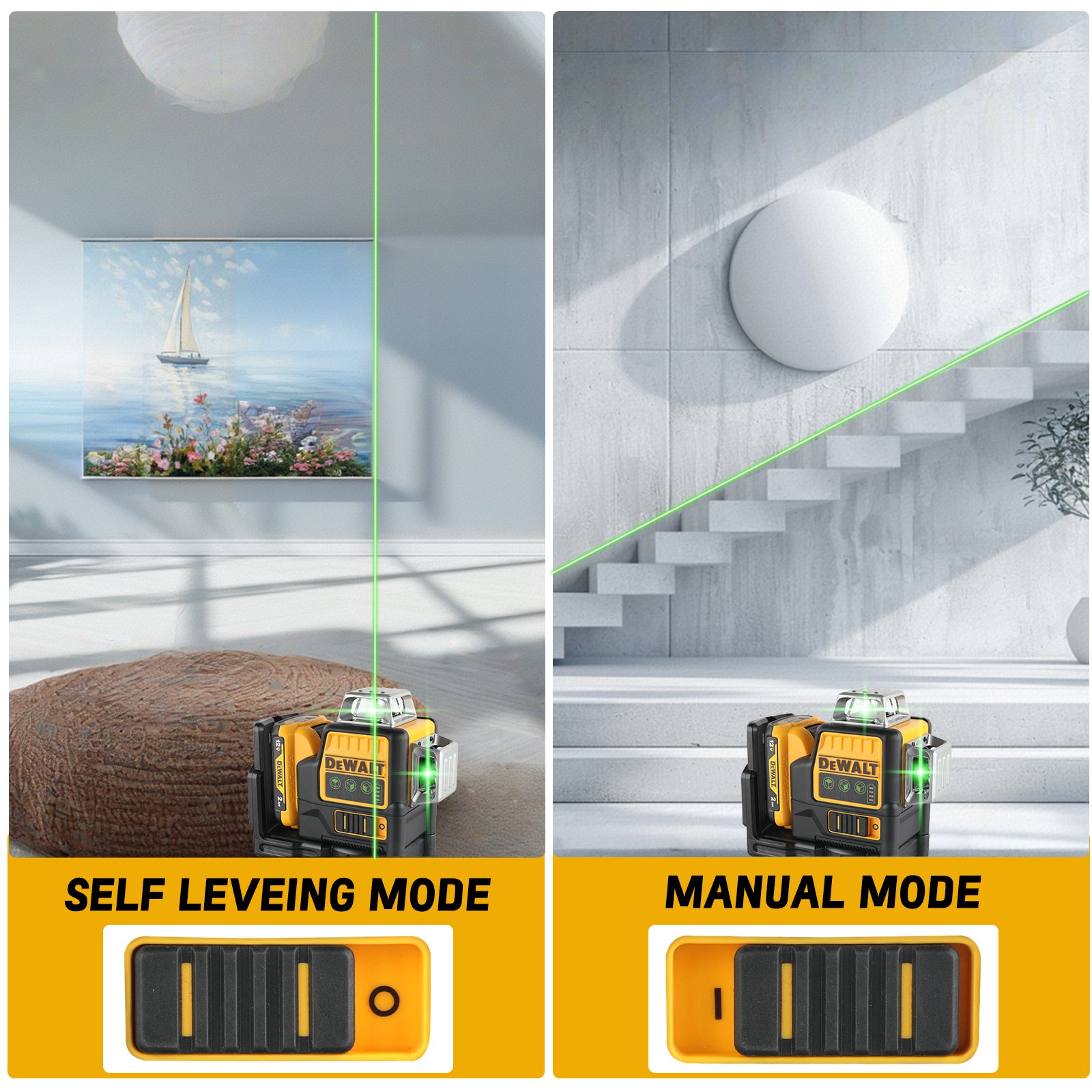 2025 New DEWALT DW089LG Laser Level