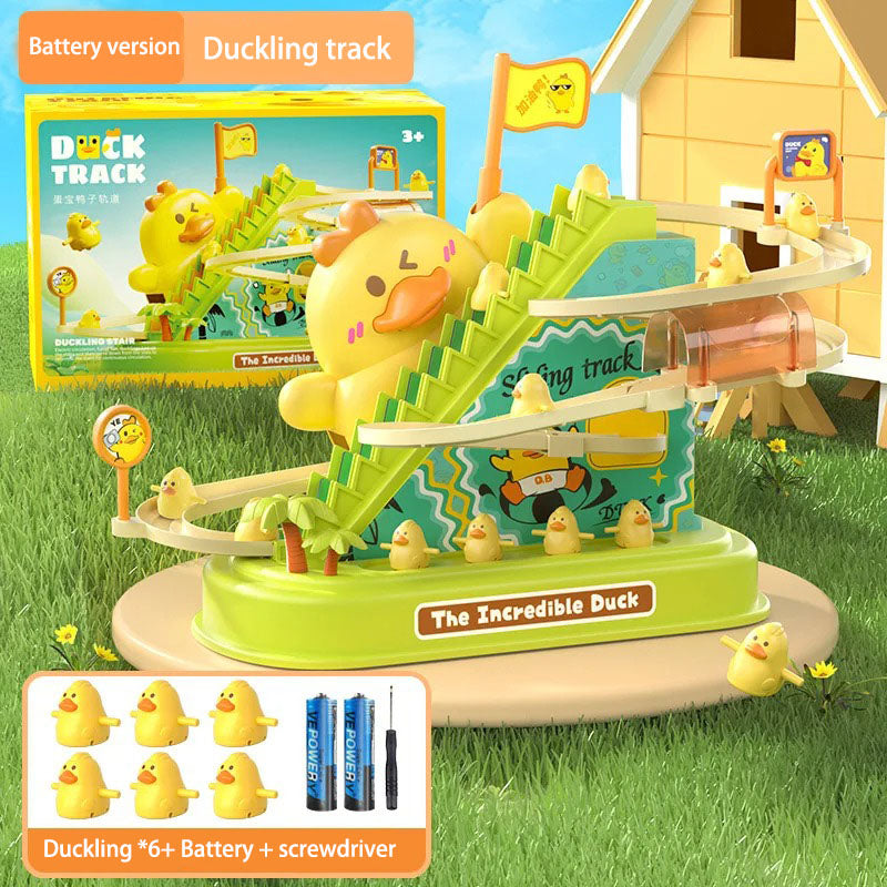 Refueling Duck Stair Climbing Toy