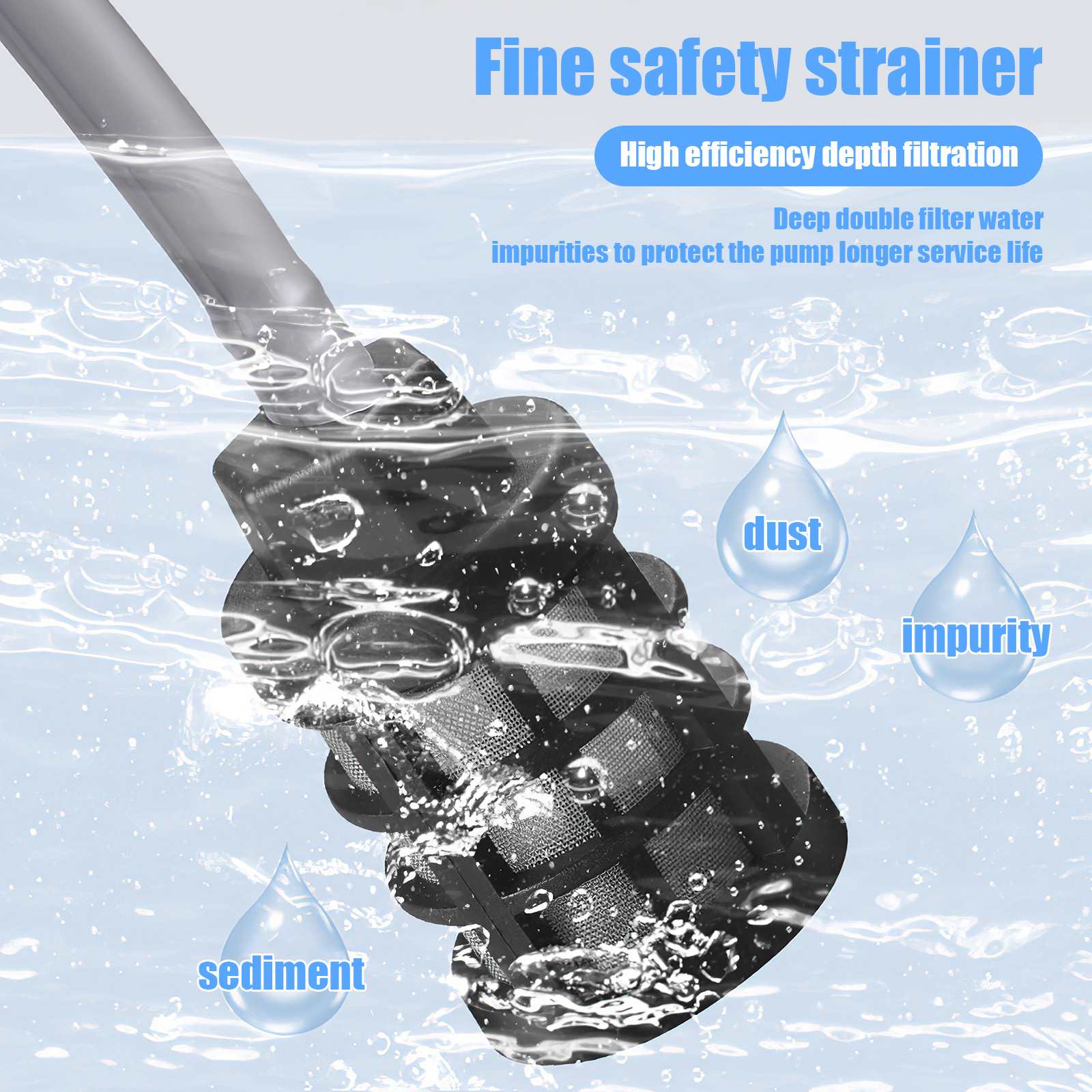 6-in-1 High Pressure Car Wash Water Gun