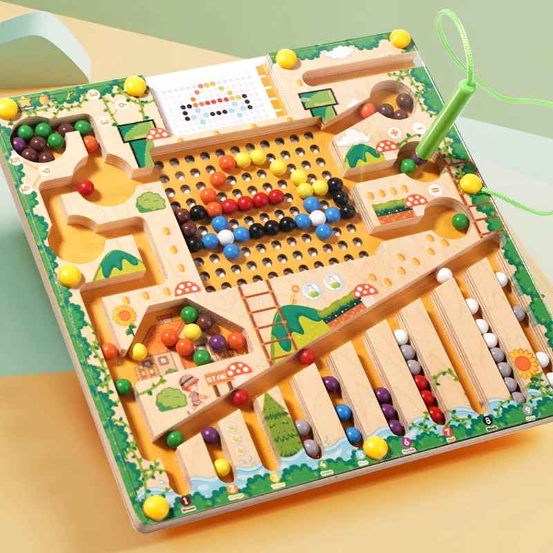 Magnetic Sorting Games Montessori Puzzle Toy