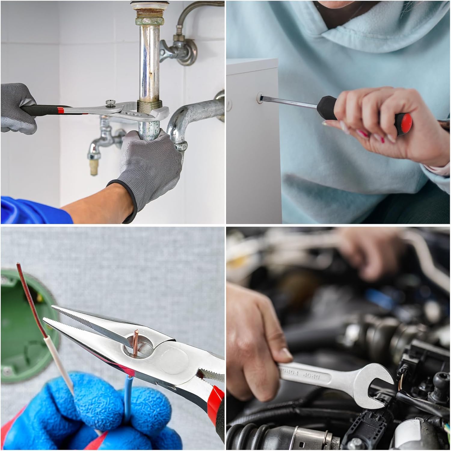 799PCS Mechanic Tool Set – Home Repair Kit with Wrenches, Sockets & Trolley Case