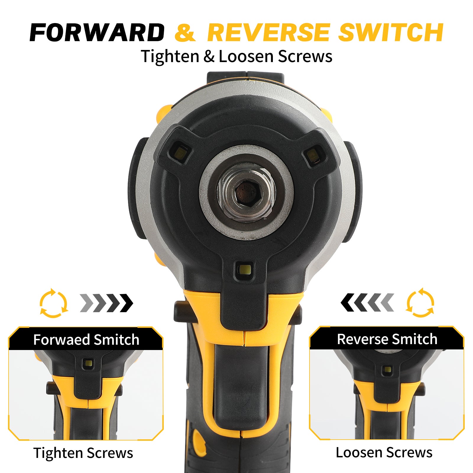 DEWALT Electric Screwdriver DCF850 – Portable Brushless Impact Wrench