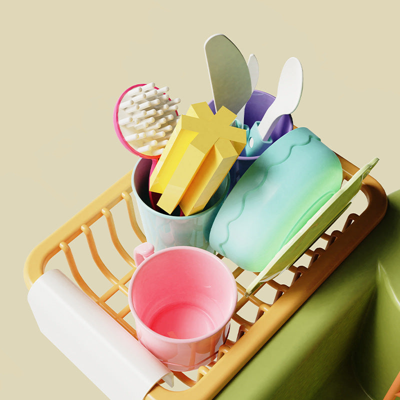 Kid Play Kitchen Sink – Running Water Toy Playset