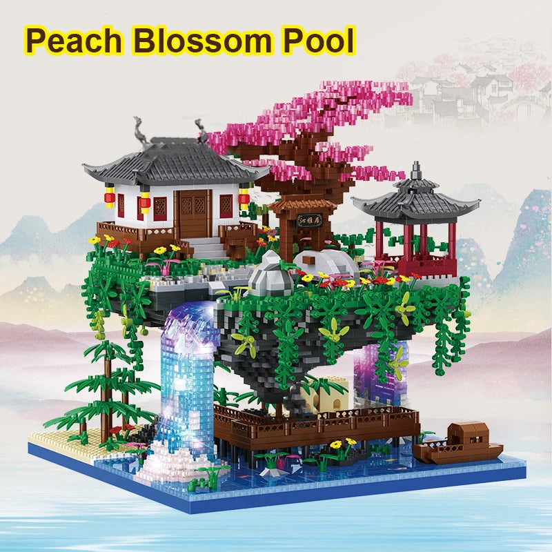 3320 Pcs Tree House Mini Diamond Block